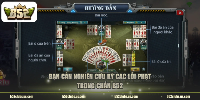 Bạn cần nghiên cứu kỹ các lỗi phạt trong chắn B52